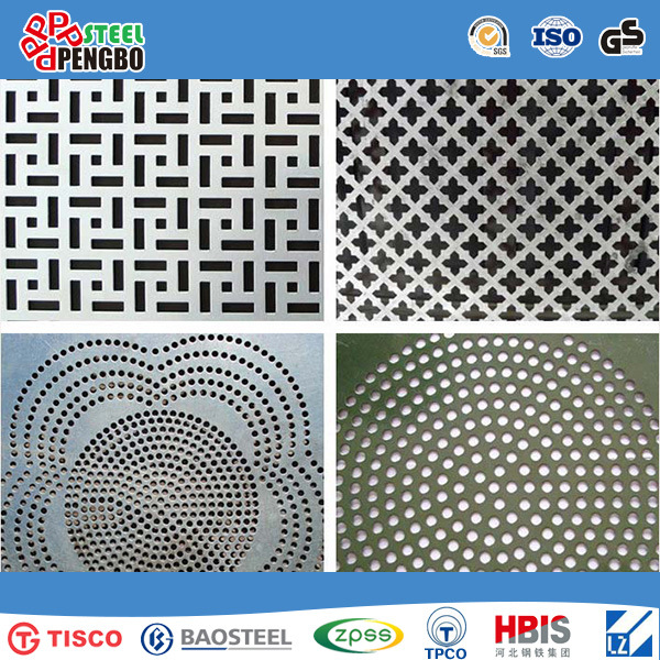 Perforated Stainless Mesh Steel Sheet Metal