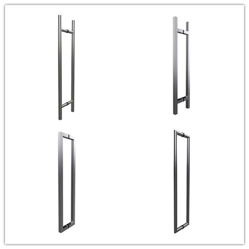 Stainless Steel Glass Door Handle Bathroom Door Pull Handle