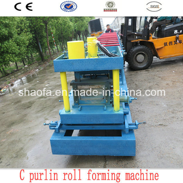 C Shape Purline Cold Roll Forming Machine