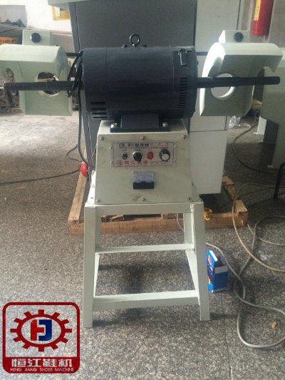 Double Stations Eight- Speed Shoe Polishing Making Machine