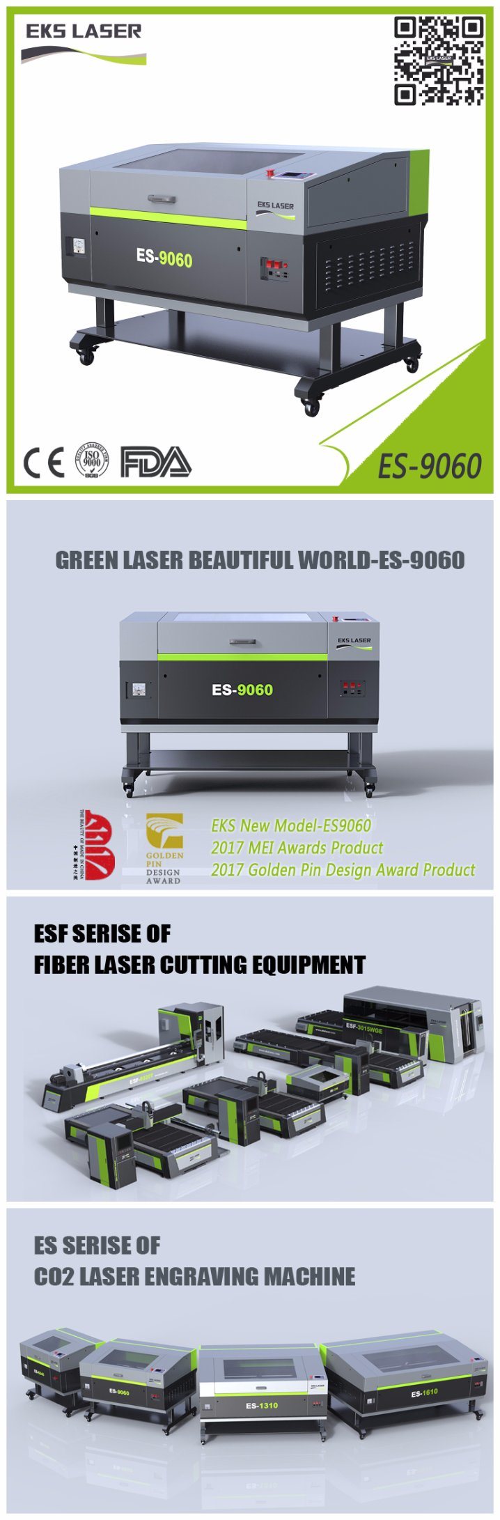 Laser CO2 Engraving and Cutting Machines