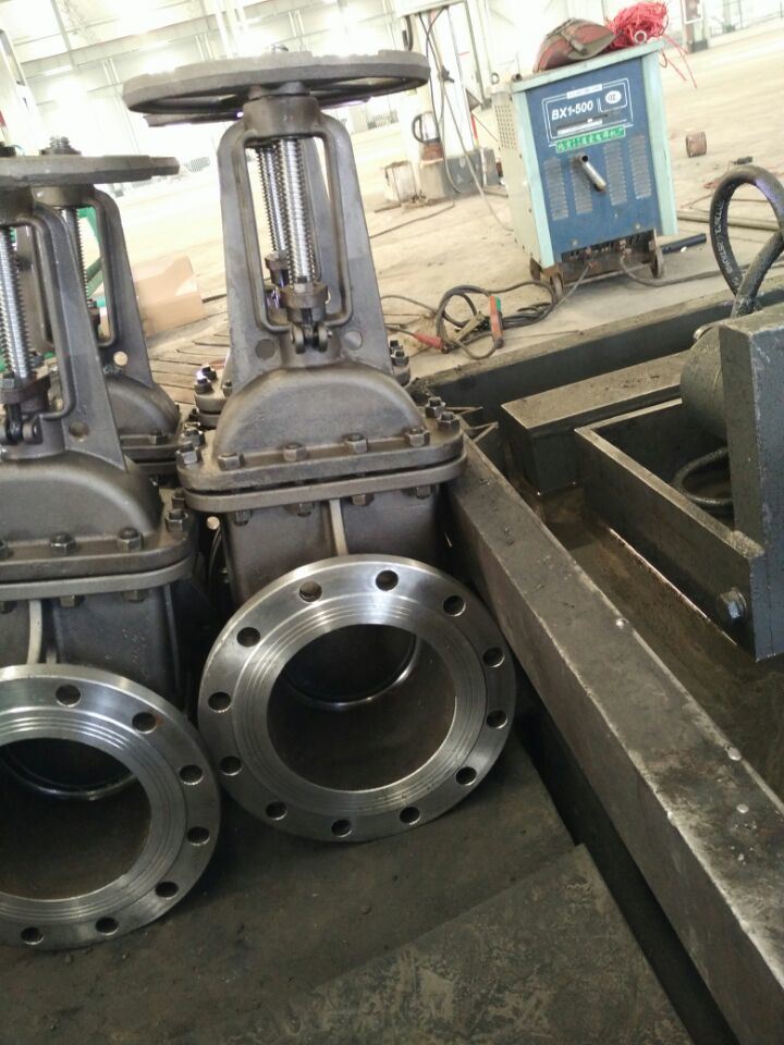 Russia Standard GOST Cast Steel Gate Valve with Py16