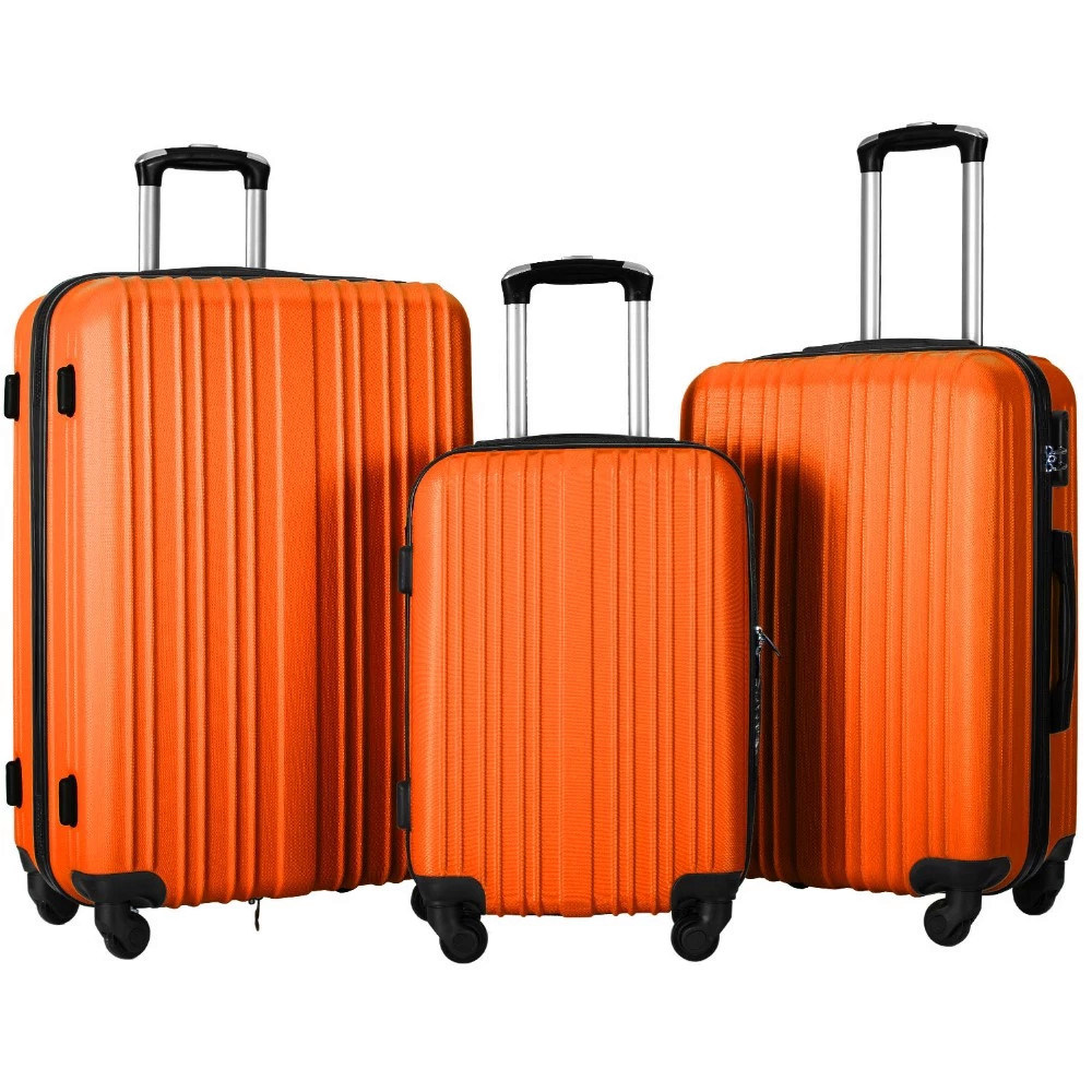 ABS Printed Trolley Travel Spinner Luggage From Xushi-Luggage