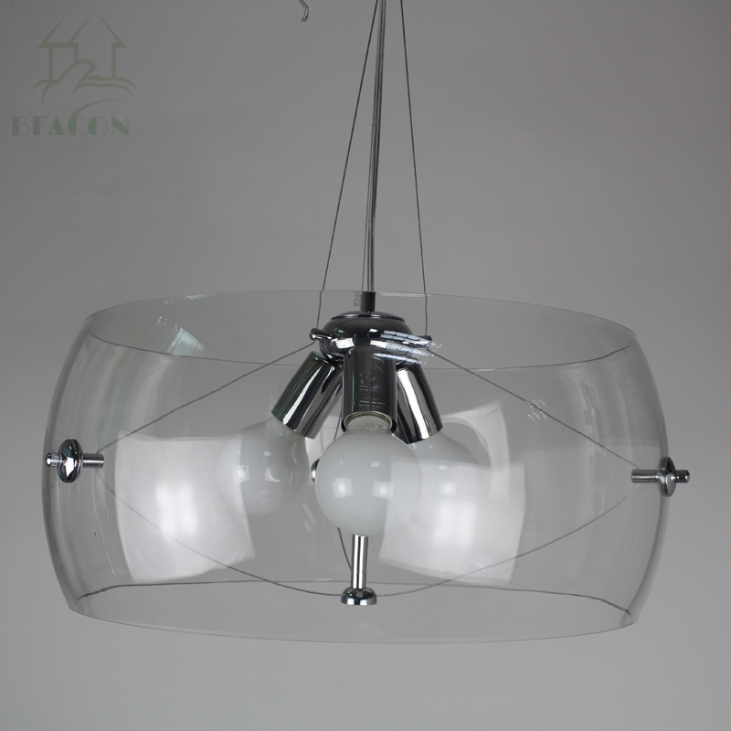 Modern Style Glass Pendant Lamp for Restaurant