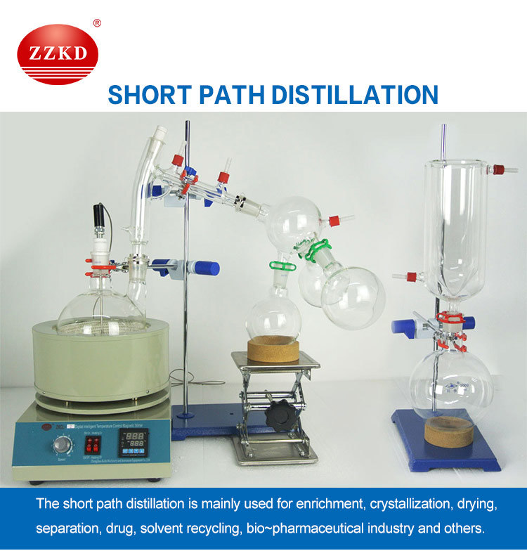 Lab Use Short Path Distillation Extraction Equipment