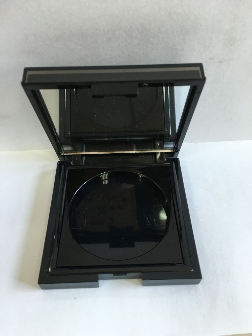 Square Plastic Blush Compact Case