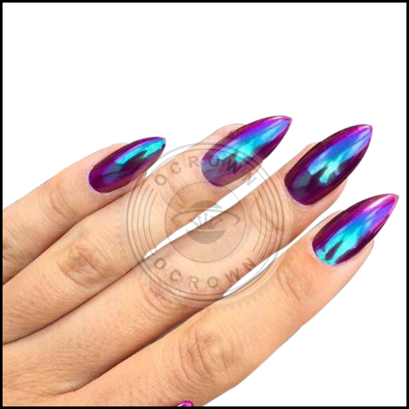Cosmetic Chameleon Color Changing Nail Salon Mica Powder Pigment