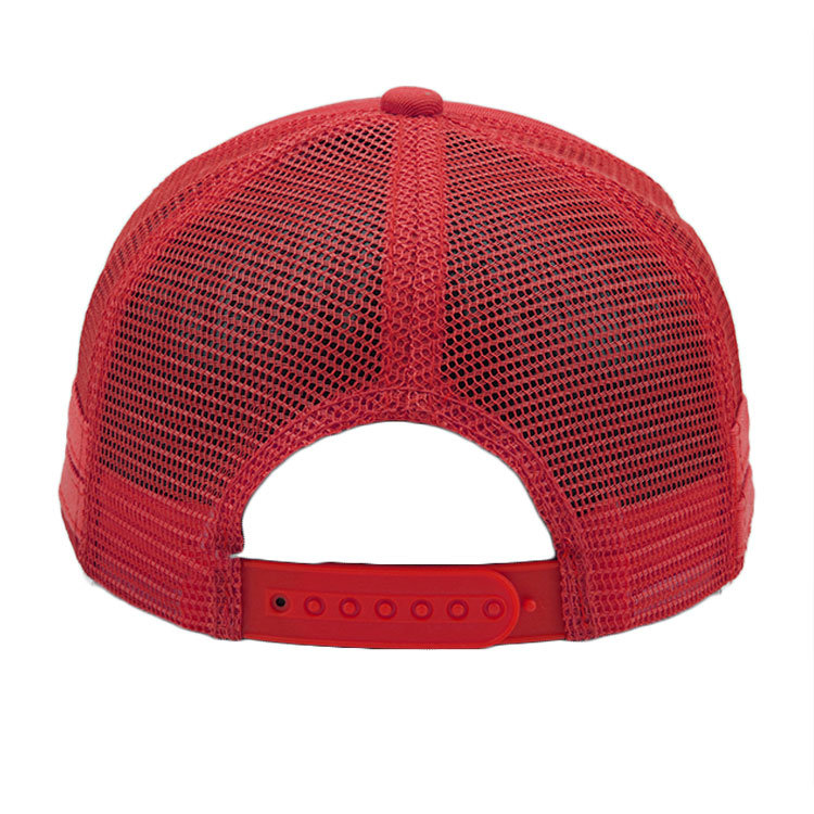 Fashion Foam and Mesh Trucker Cap Red Net Hat