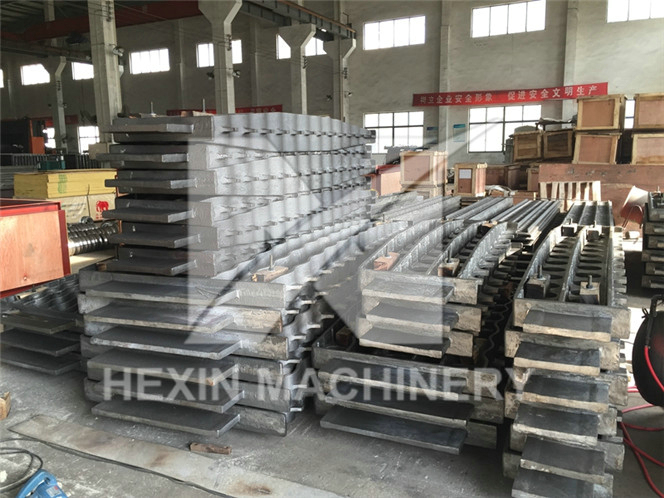 Alloy Casting Side Wall Supports Cast Tube Sheet