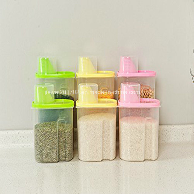 Custom Kitchen Food Grain Bean Rice Storage Container Box