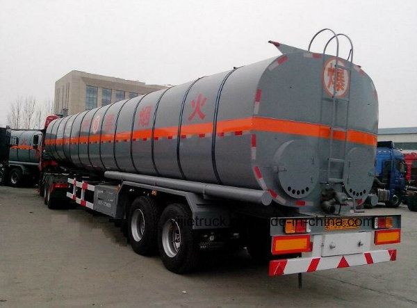 China New Bitumen Liquid Tanker Semi Trailer