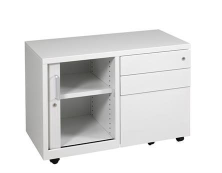 Large Storage Space Modern Office Metal Mobile Caddy Cabinet (MC-0906)