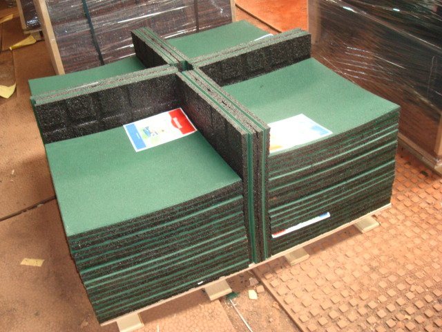 Factory Wholesale EPDM Durable Outdoor Playground Rubber Tile