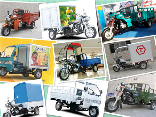 200cc Max Loading 1500kg New Water Cooling Truck Cargo Tricycle