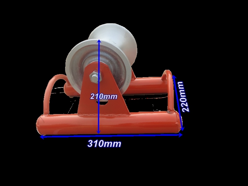 Manhole Single Wheel Cable Guide Pulley