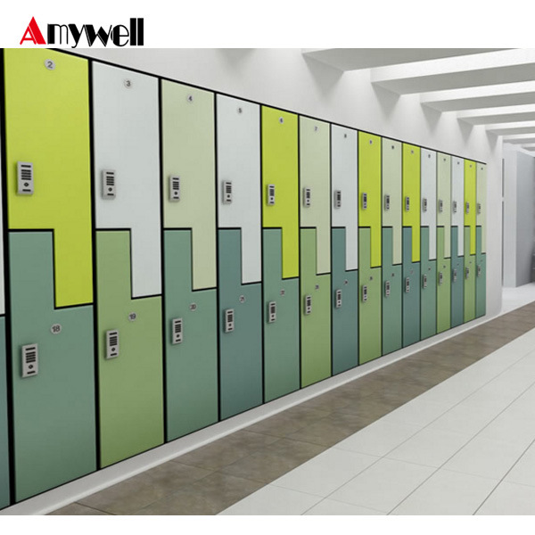 Public Phenolic Cabinet/ Lockers Bench