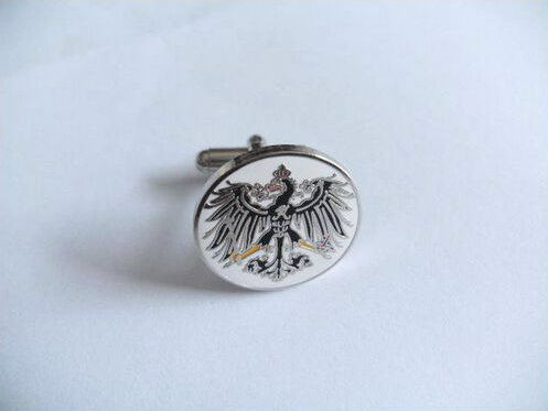 Flag Cufflinks with Letter, Epoxy-Dripping Cufflink (GZHY-XK-004)