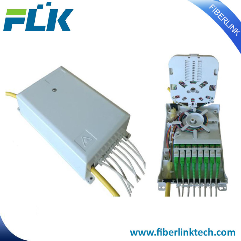 FTTH Fiber Optic Distribution Access Terminal Box 8 Ports