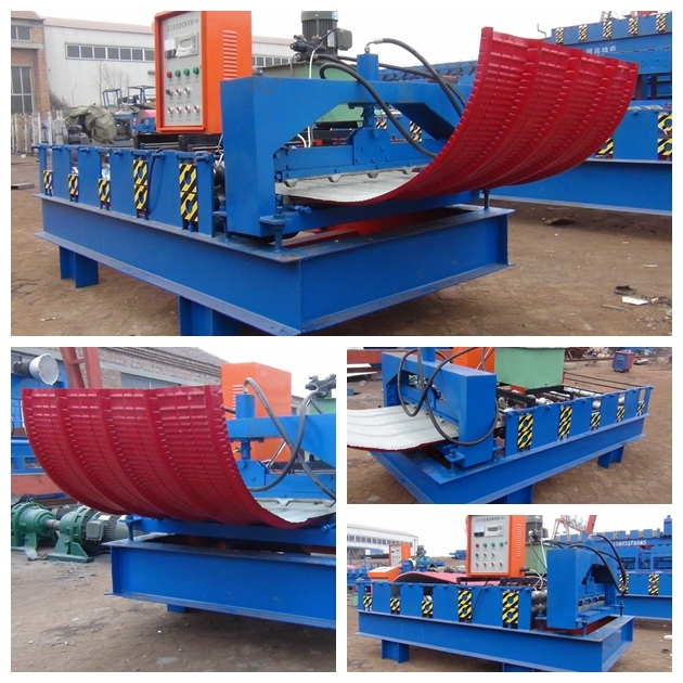 Fully Automatic Roofing Sheet Arch Sheet Roll Forming Machine
