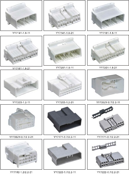 Molex 2-24 Circuit Automotive Mini-Fit Power Connectors