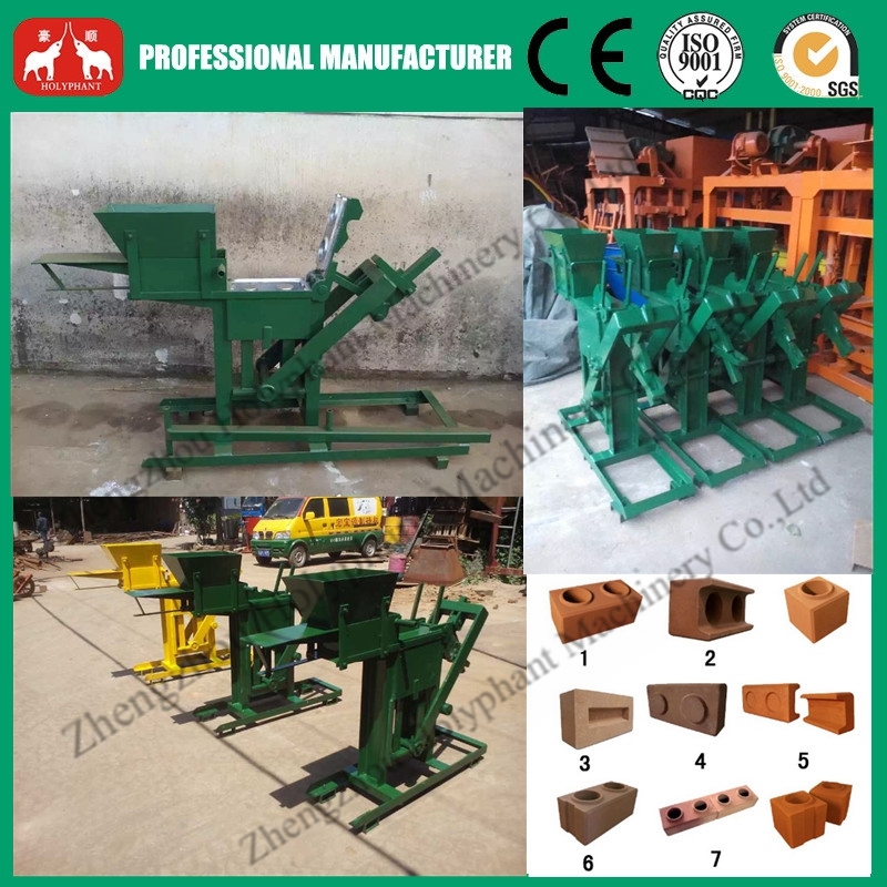 Factory Price Manual Interlock Cement Brick Machine