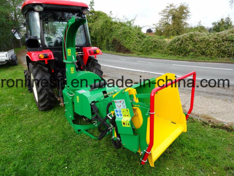 Professional 18 to 50HP or (13-37KW) Tractor Pto Wood Chipper/Chipper Shredder/Brush Shredder/Branch Shredder/Hydraulic Infeed, Chips Trunks up to 17, 5 Cm