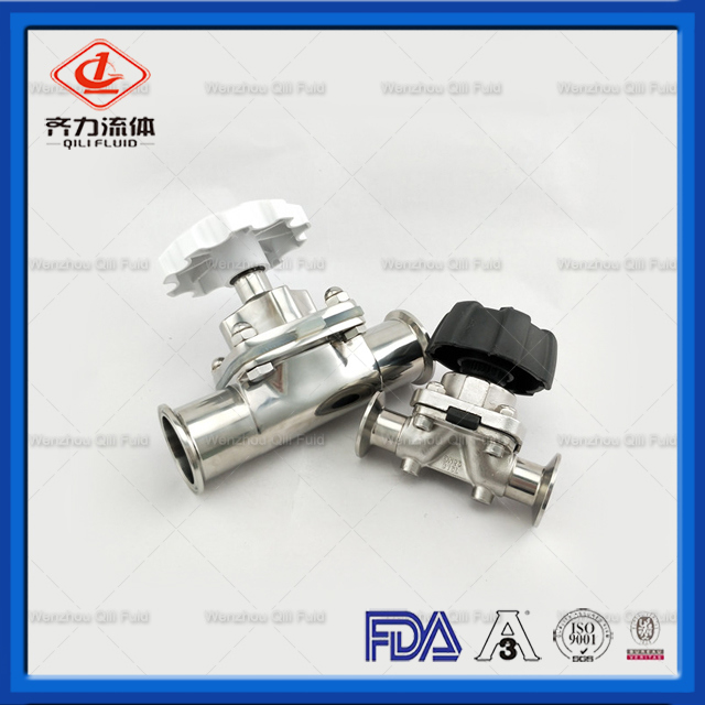 Sanitary Stainless Steel Diaphragm Valve for Dairy