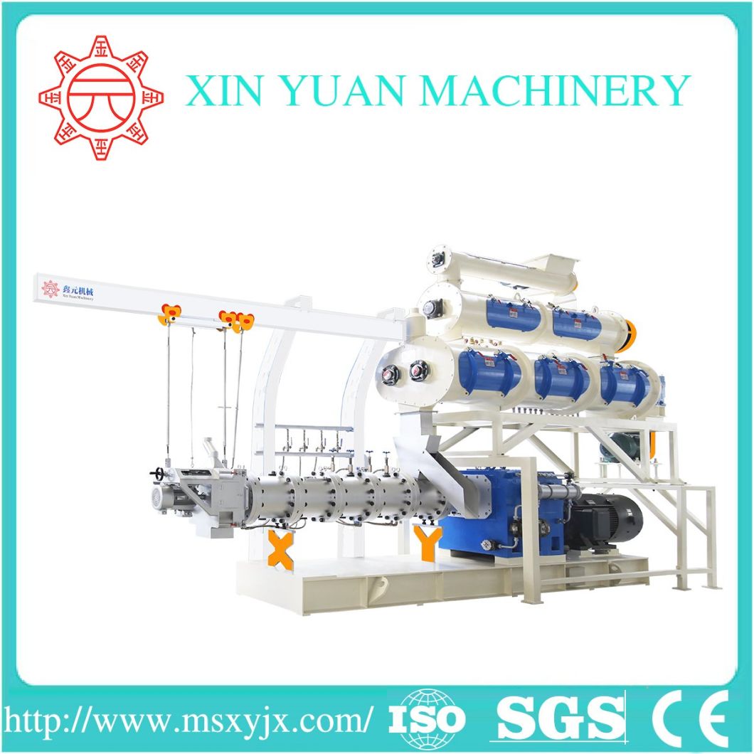 Twin Screw Extruder Extrusion Machine for Floating/Sinking Fish Feed Machine