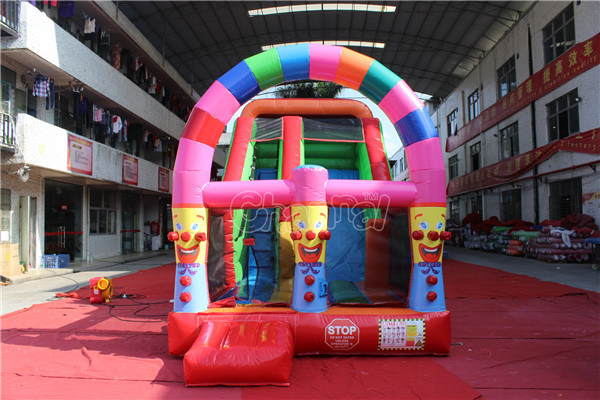 Clown Inflatable Bouncy Slide for Kids Chsl1103