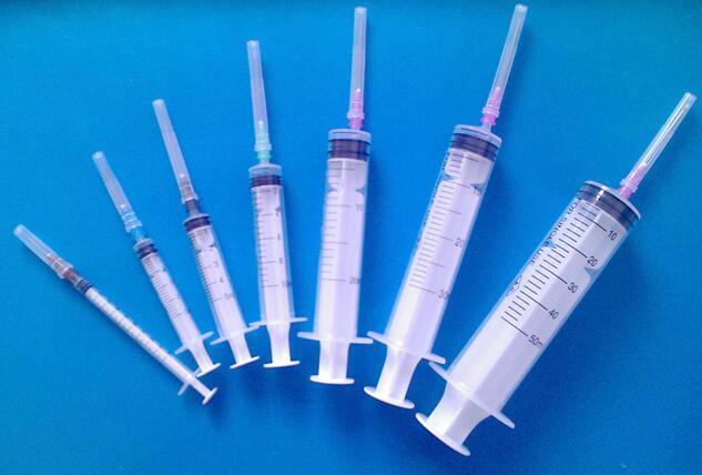 Sterile 3-Parts Disposable Syringe for Medical