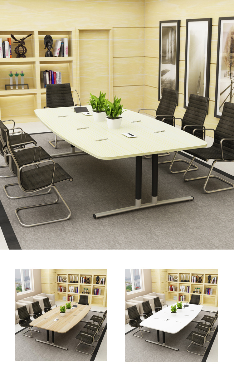 Discussion Melamine Meeting Office Desk Conference Contracted Office Table