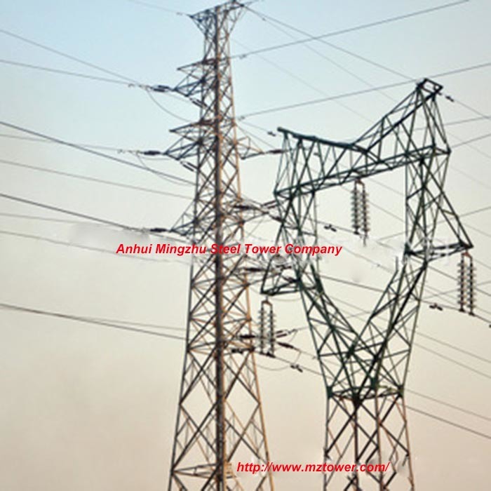 2018 High Voltage Steel Power Transmission Pole Monopole Tower