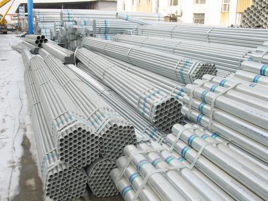 Galvanized Steel Pipe Galvazined Steel Tube Hot Dipped Galvanized Round Steel Pipe for Water and Construction