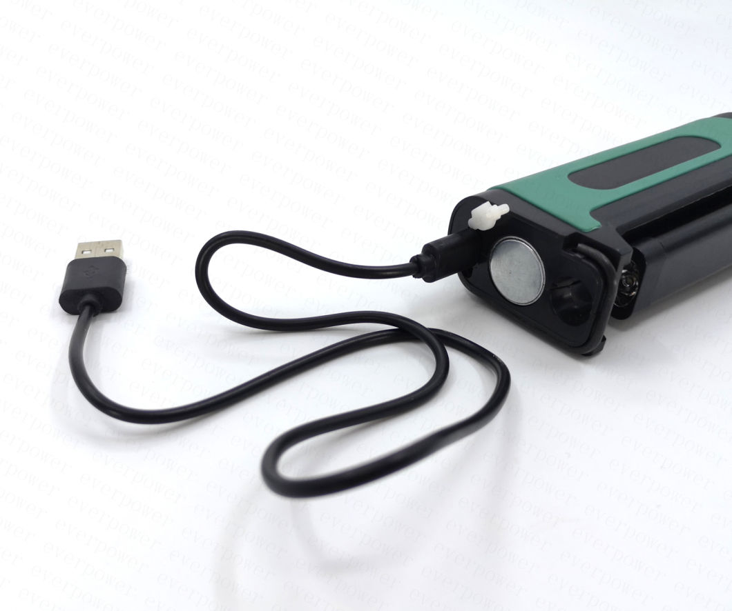 Rechargeable COB LED Emergency Reading Lamp with Foldable Hook