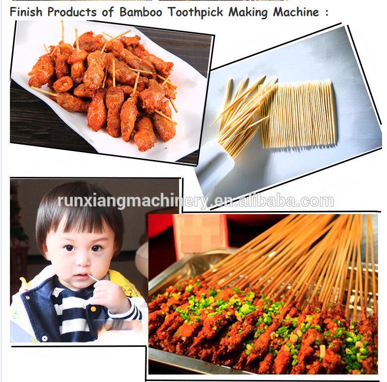China Sell Wood Toothpick Chopsticks Bamboo Incense Stick Making Machine