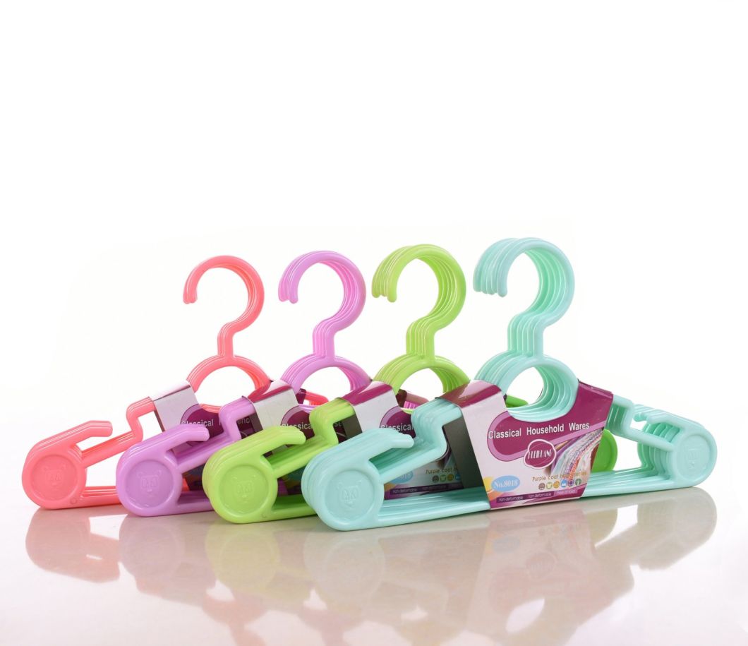 29cm Colorful Lovely Children/Kids Plastic Hanger