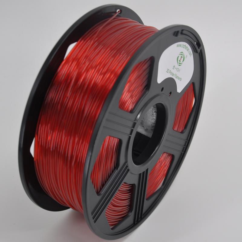 PETG 1.75mm 3D Printing Filament with Black Spool