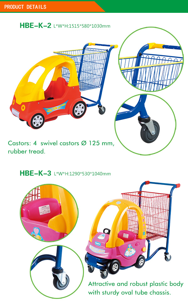 Kiddy Wire Supermarket Shopping Cart