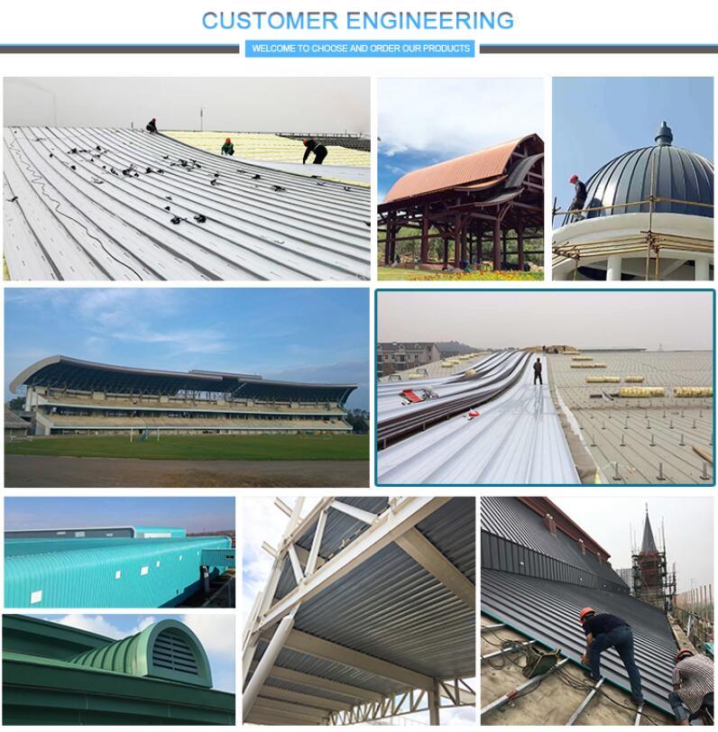 Standing Seam Roofing Forming Machine with Straight&Tapered