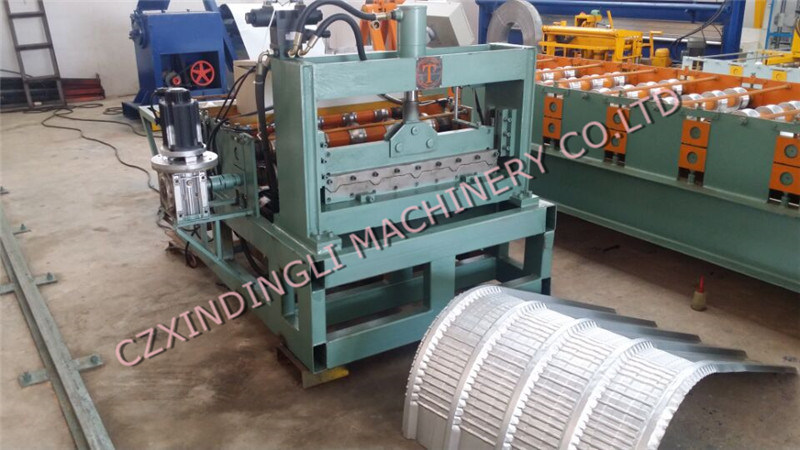 Indian Style Colored Steel Arched Roof Machine