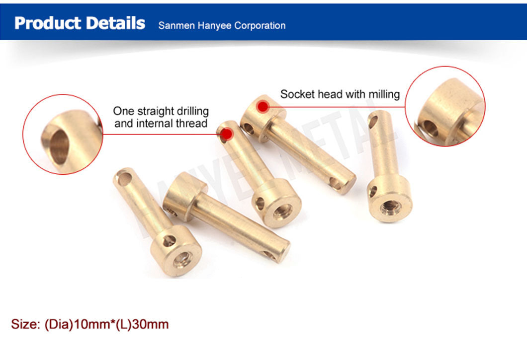 Brass Turned Parts Brass CNC Turned Parts