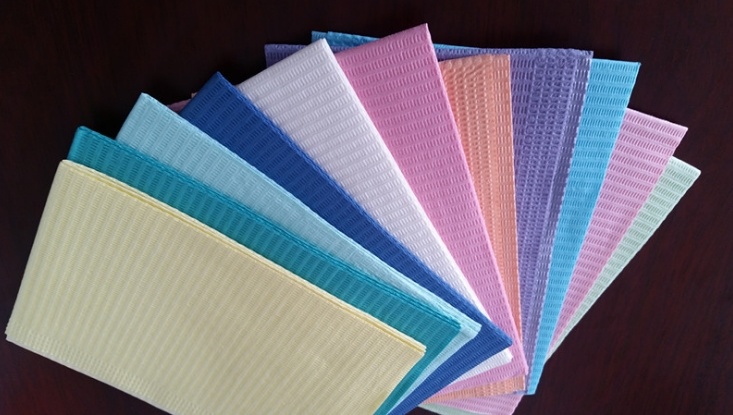 3ply Disposable Colorful Dental Bib/ Dentaltissue/Dental Napkins