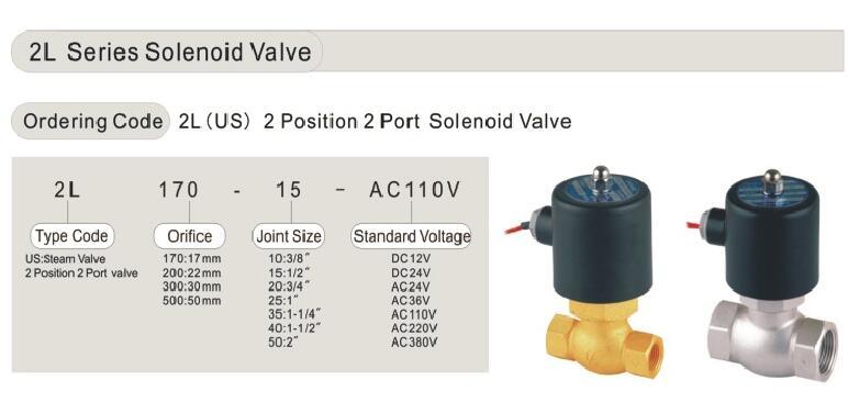 2L High Temperature Solenoid Valve