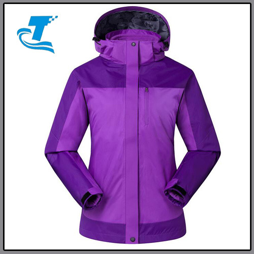 Hot Sale Women 3 in 1 Wind Ski Jacket