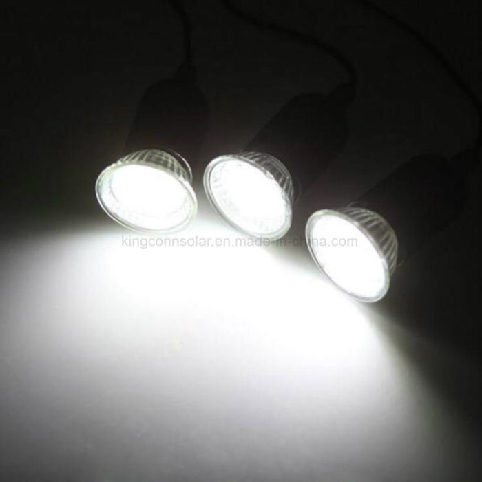 Home Use Solar Power Lighting System Whit 3 LED Bulbs