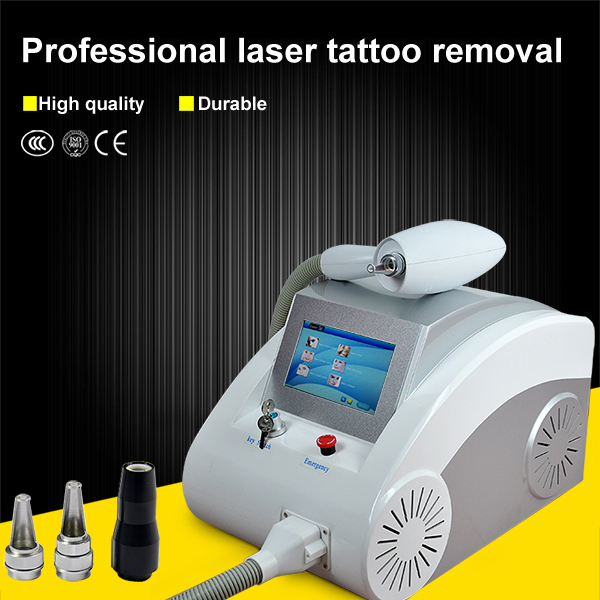 Portable YAG Laser Tattoo Removal Laser Skin Care Machine