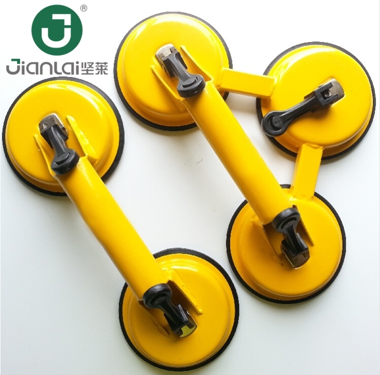 Double Suction Cup Lifter Aluminium Alloy Sucker for Glass