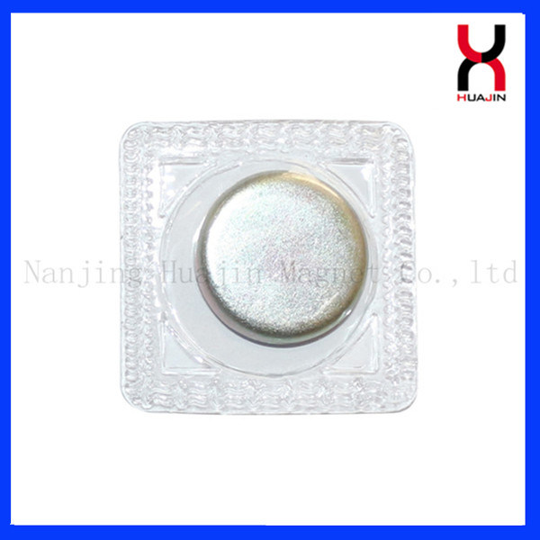 Waterproof PVC Magnetic Button Invisible Plastic Magnet