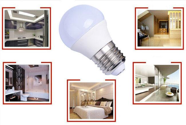 PBT+Al 5W 7W 9W 12W 15W 18W 20W 85-265V LED Lamp Bulb with E27/B22 Base