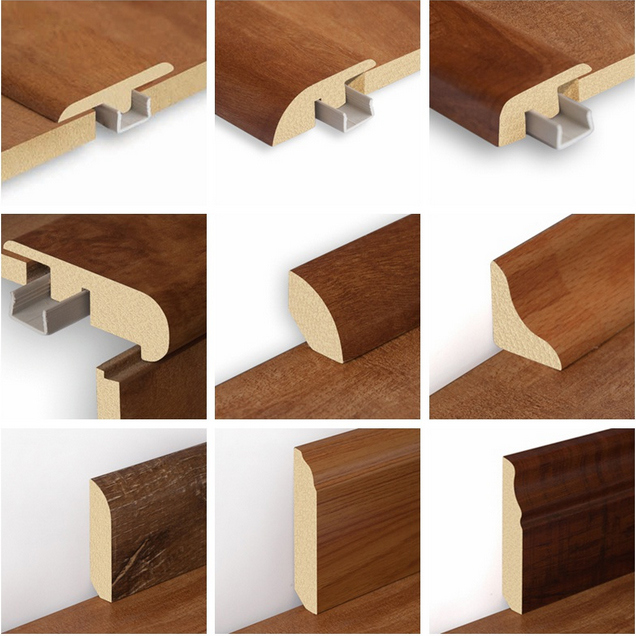 Wooden Laminate Flooring Accessory End-Cap